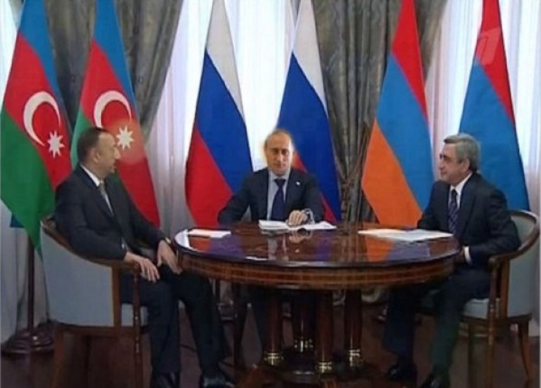 Путин сегодня встретится с Алиевым и Саргсяном